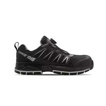Monitor MIG Boa® safety shoes S3, Black/Silver