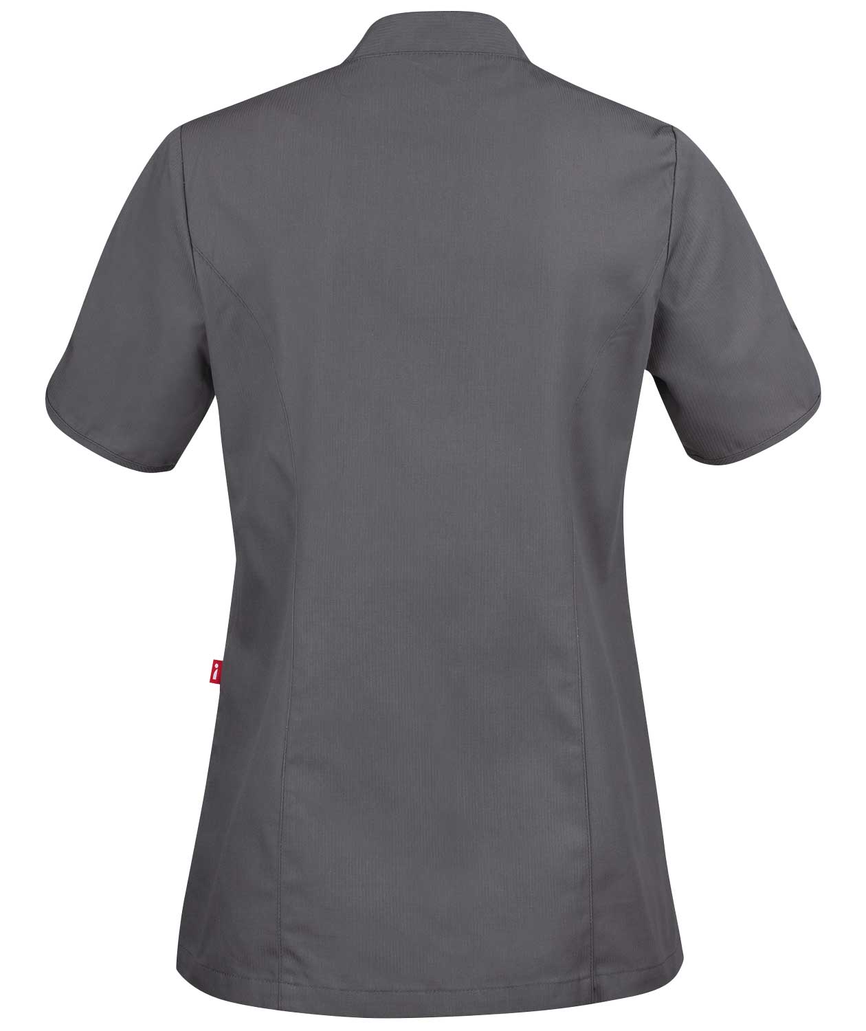 Smila Workwear Aila kort&auml;rmad skjorta dam, Graphite, large image number 3