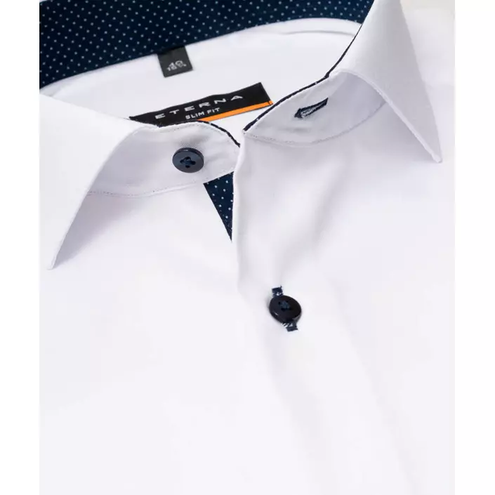 Eterna Fein Oxford Slim fit skjorta, White, large image number 2
