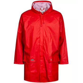 Lyngsøe PU rain jacket, Red