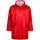 Lyngsøe PU rain jacket, Red, Red, swatch