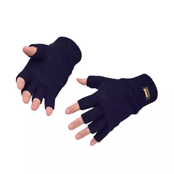 Portwest GL14 fingerløse strikkede handsker, Marine