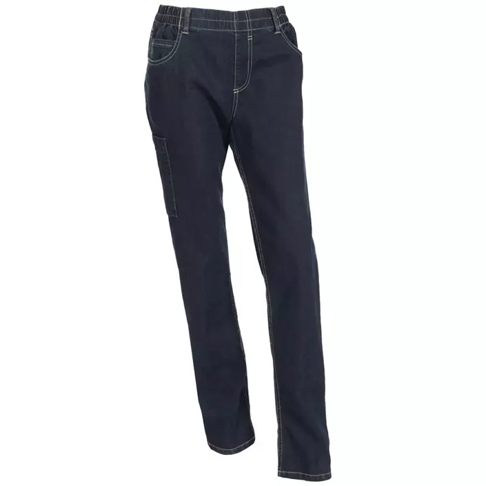 Nybo Workwear Jazz pull-on jeans unisex, Denim blå, large image number 1