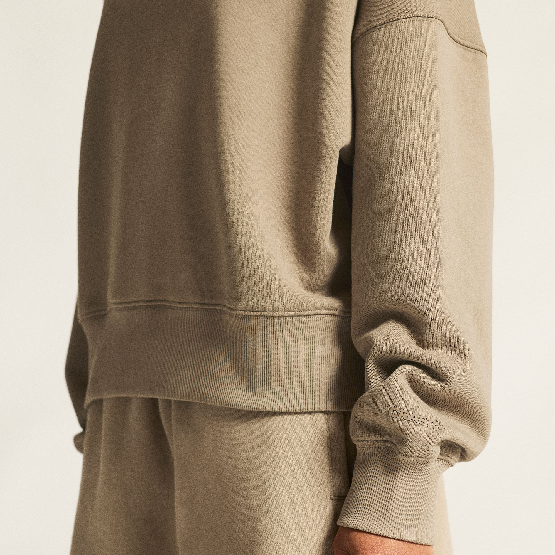 Craft Frequent women's half zip, Taupe, large image number 6