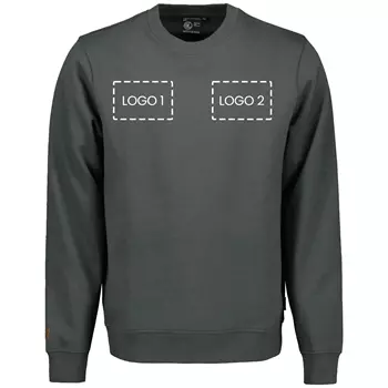 Westborn sweatshirt med logotryck