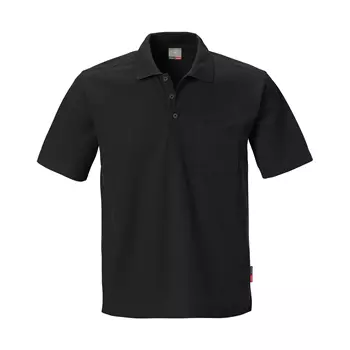 Kansas short-sleeved Polo shirt, Black