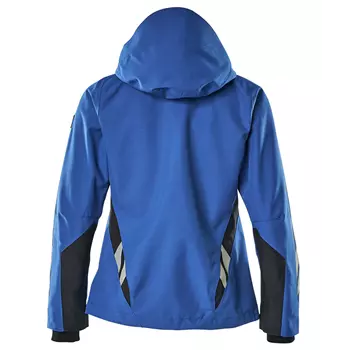 Mascot Accelerate women's shell jacket, Azure Blue/Dark Navy