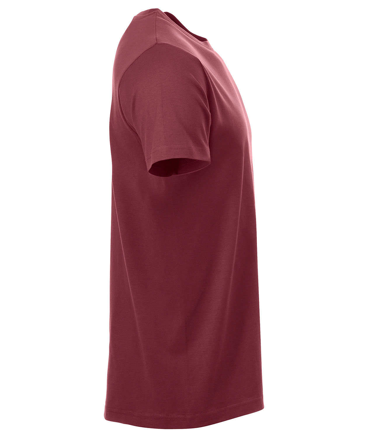 Clique New Classic T-shirt, Bordeaux, large image number 3
