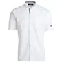 Kentaur modern fit kortärmad kockskjorta/serveringsskjorta, Vit