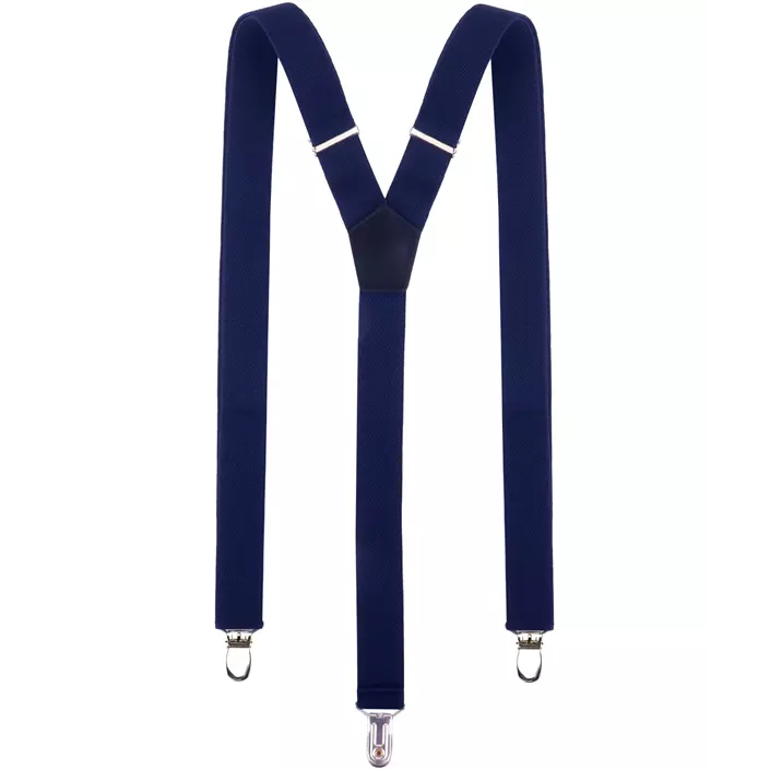 Karlowsky classic justerbare seler, Navy, Navy, large image number 0
