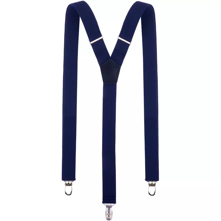 Karlowsky classic justerbare sele, Navy, Navy, large image number 0