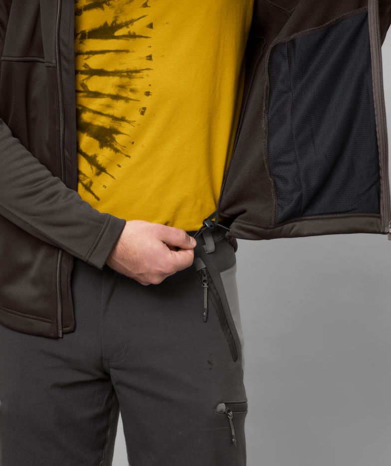 Seeland Elliot Fleecejacke, Dark brown, large image number 6