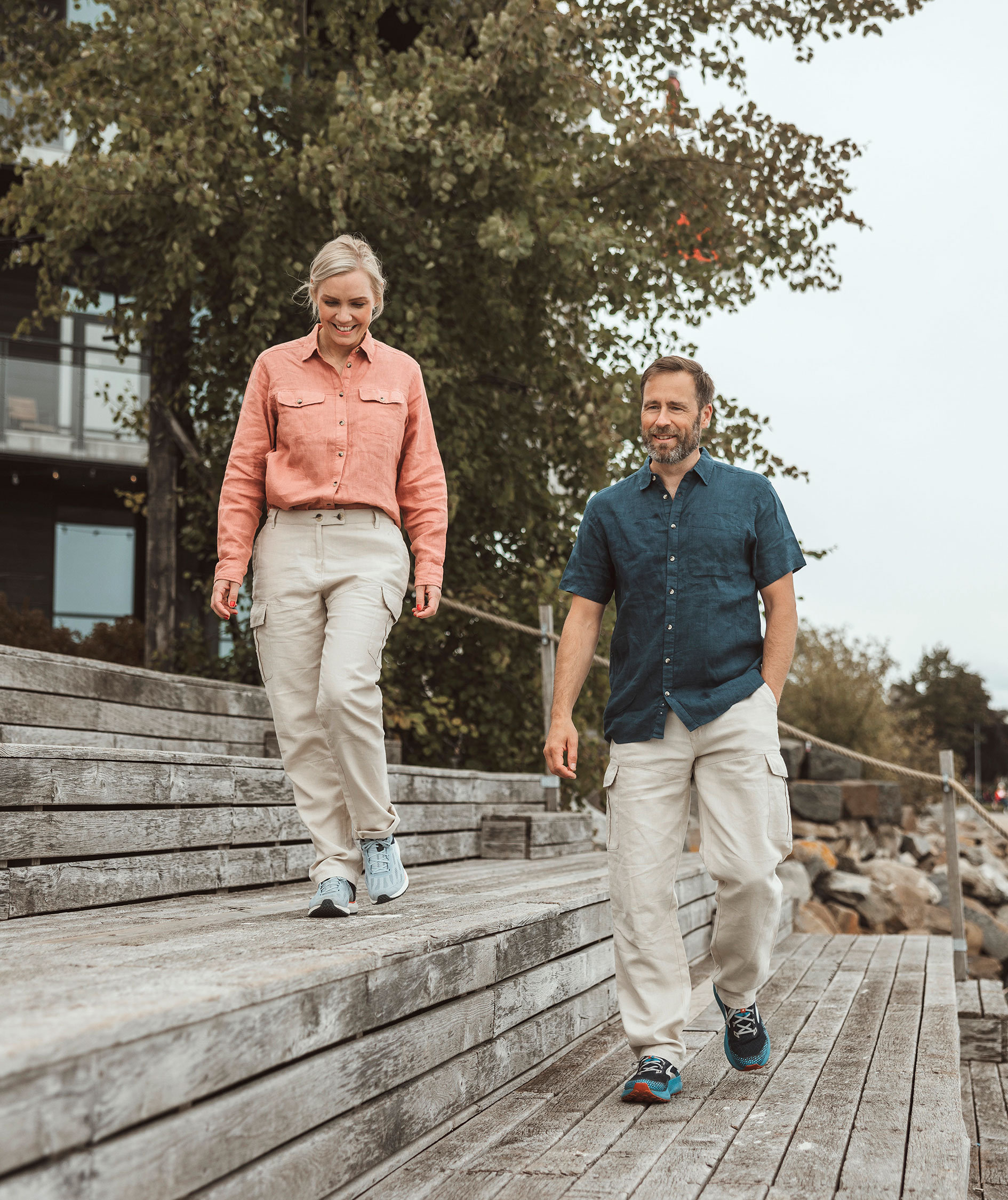 Pinewood&nbsp;V&auml;rnamo NatureSafe damebukser med h&oslash;r, Linen Beige, large image number 10