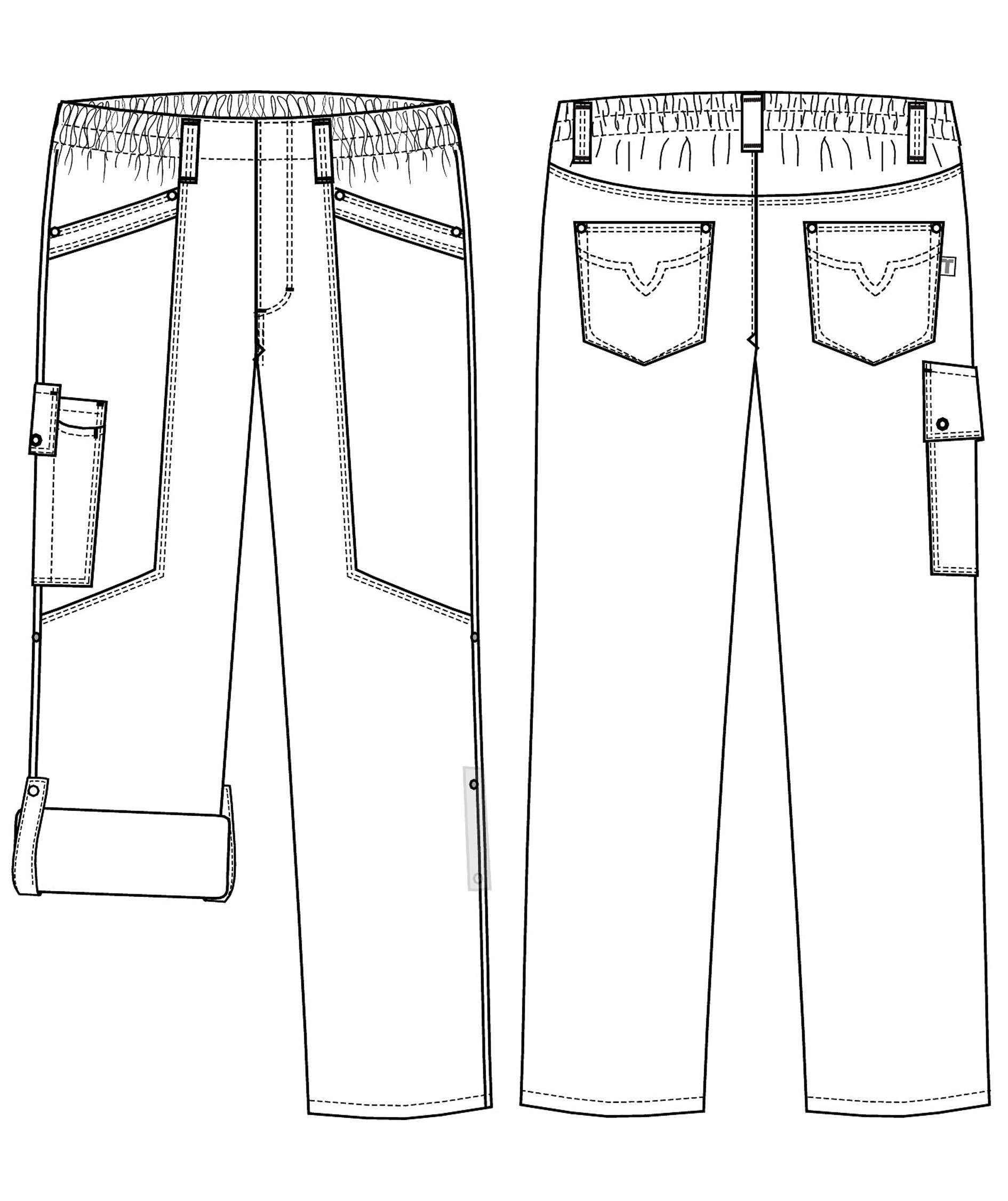 Kentaur  trousers with extra leg length, Dark Marine Blue, large image number 2