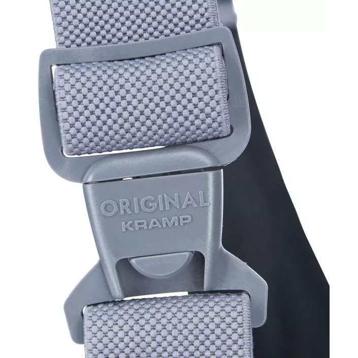 Kramp Original bib and braces for kids, Black/Grey, large image number 5