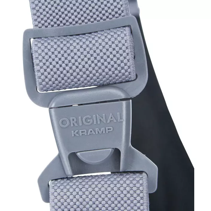 Kramp Original bib and braces for kids, Black/Grey, large image number 5