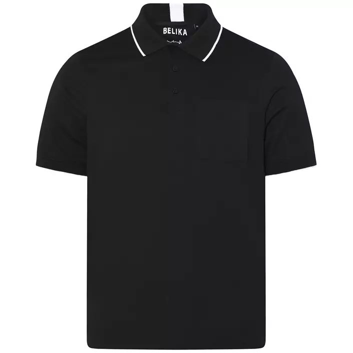 Belika Valencia polo shirt, Black, large image number 0