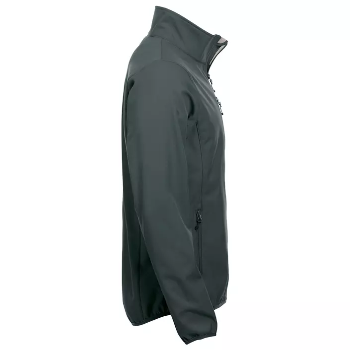 Clique Basic softshell jacket, Pistol Grey, large image number 3