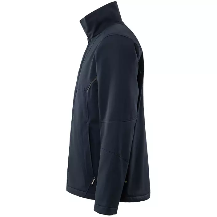 Fristads softshell vinterjacka 4931 GSW full stretch, Mörk Marinblå, large image number 3