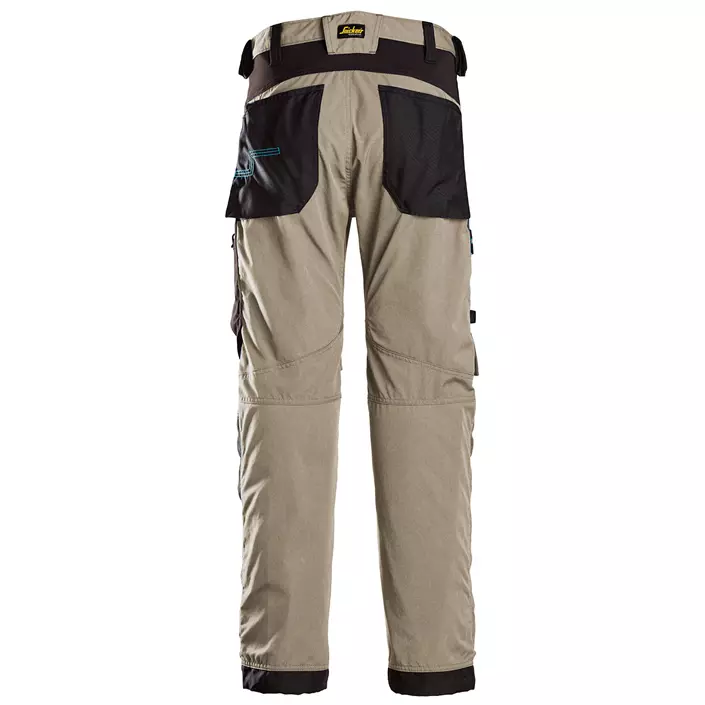 Snickers LiteWork 37,5® arbetsbyxa 6310, Khaki/Svart, large image number 2