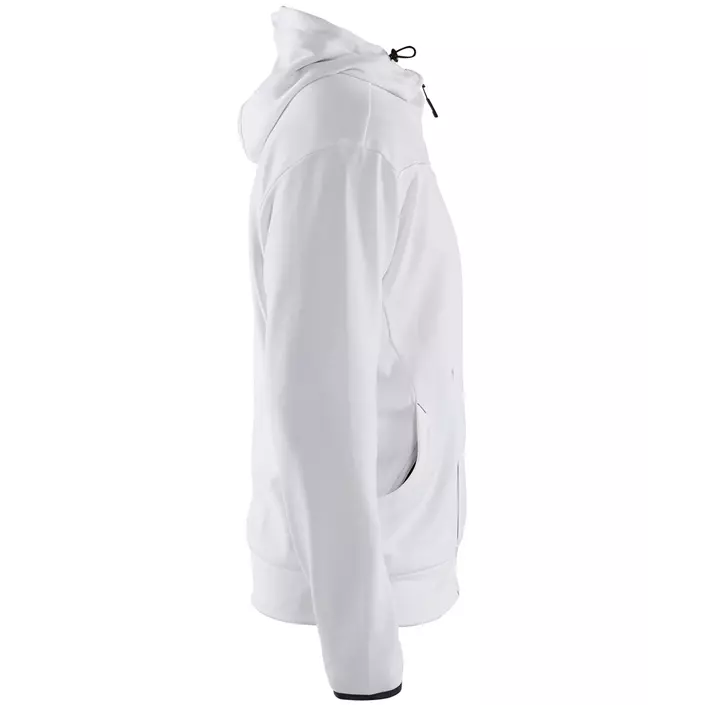 Blåkläder Unite hoodie, White/dark grey, large image number 3