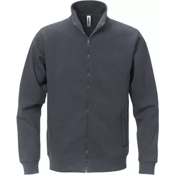 Fristads Acode sweatshirt with zip, Dark Grey
