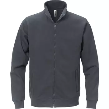 Fristads Acode sweatshirt with zip, Dark Grey