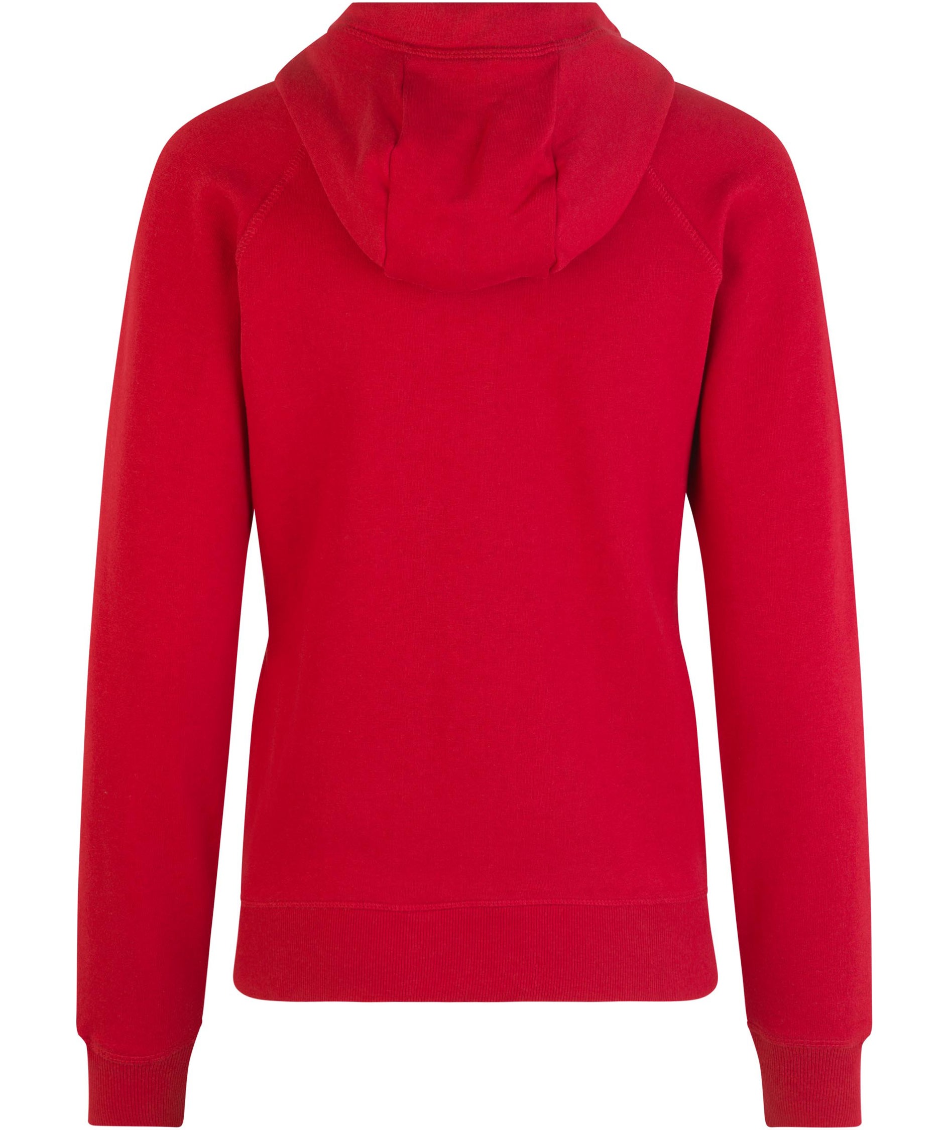 ID hoodie med dragkedja dam, R&ouml;d, large image number 1