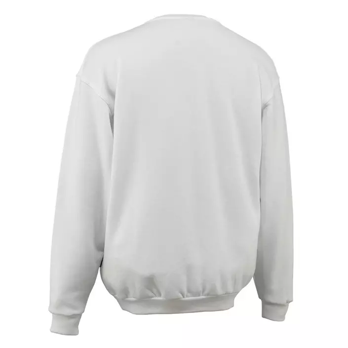Mascot Crossover Caribien sweatshirt work sweatshirt, White, large image number 2