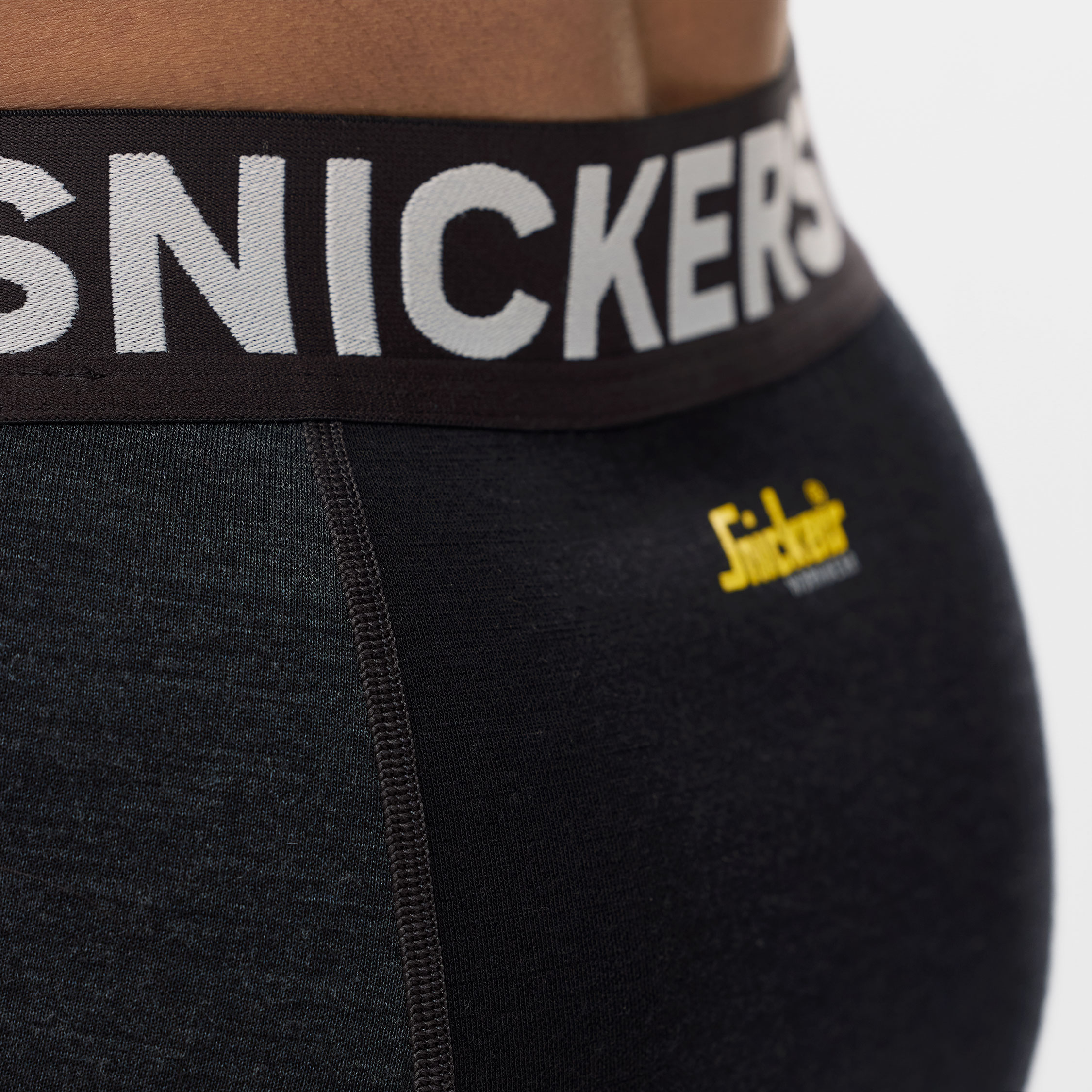 Snickers underst&auml;llsbyxor med merinoull 9481, Anthracite Melange/Black, large image number 9