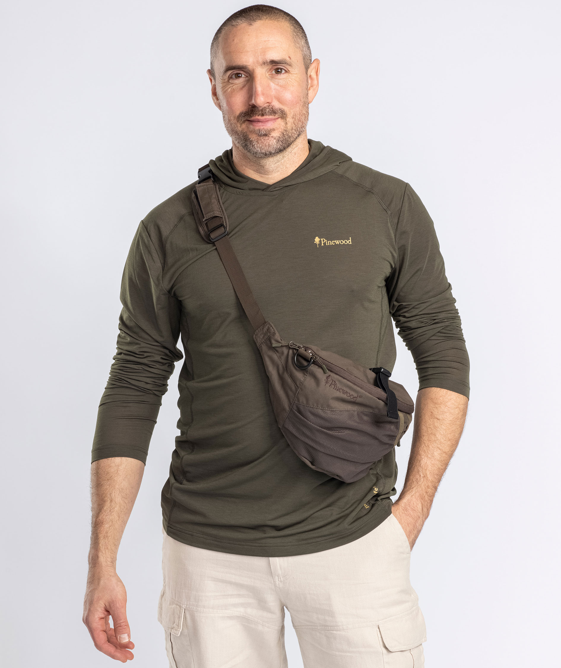 Pinewood NatureSafe Function h&aelig;ttetr&oslash;je, Moss green, large image number 1