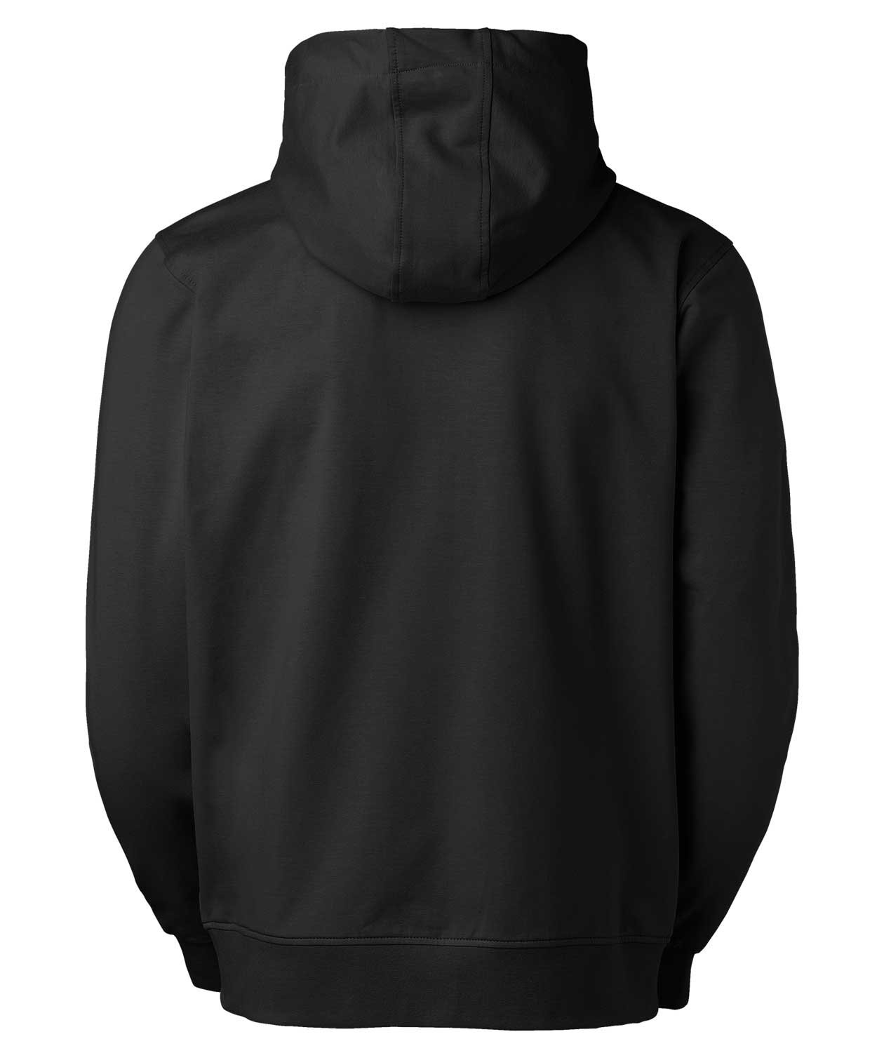 South West Madison hoodie with full zipper, Black, Black, large image number 2