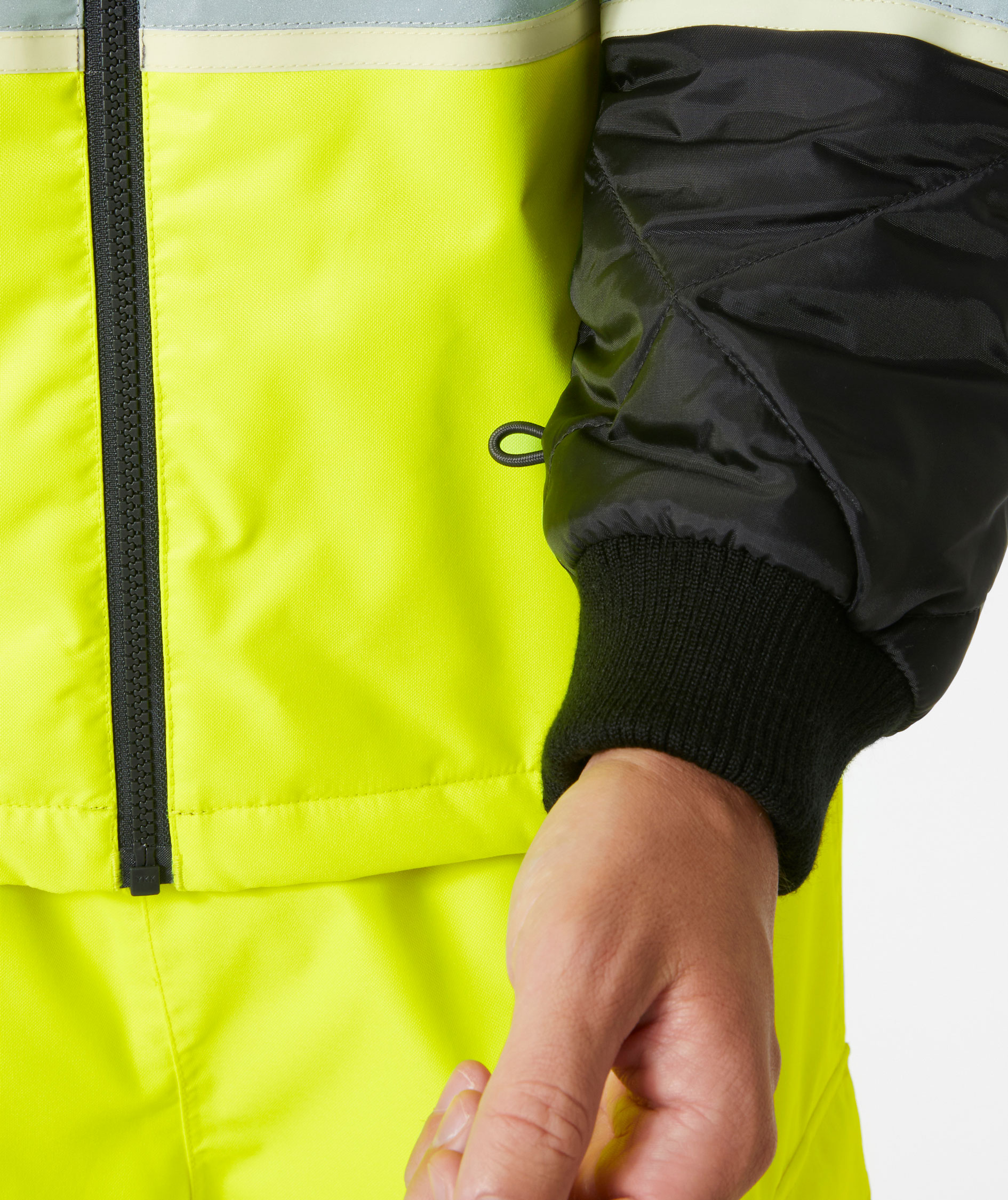 Helly Hansen UC-ME 2-i-1 insulator Jacke, Hi-vis Gelb/Ebony, large image number 8