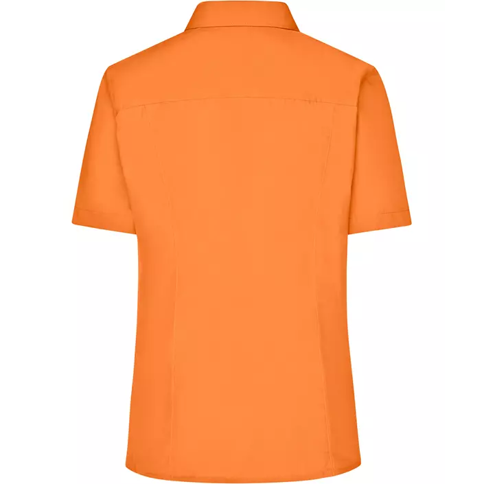 James & Nicholson kurzärmeliges Modern fit Damenhemd, Orange, large image number 1