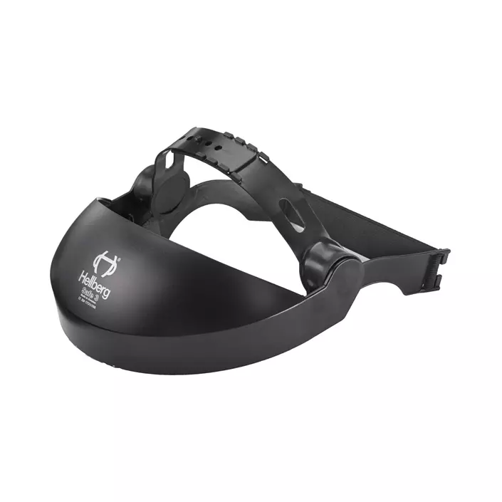Hellberg Safe3 visor holder, Black, Black, large image number 0