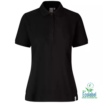 ID PRO Wear CARE women's polo shirt, Black