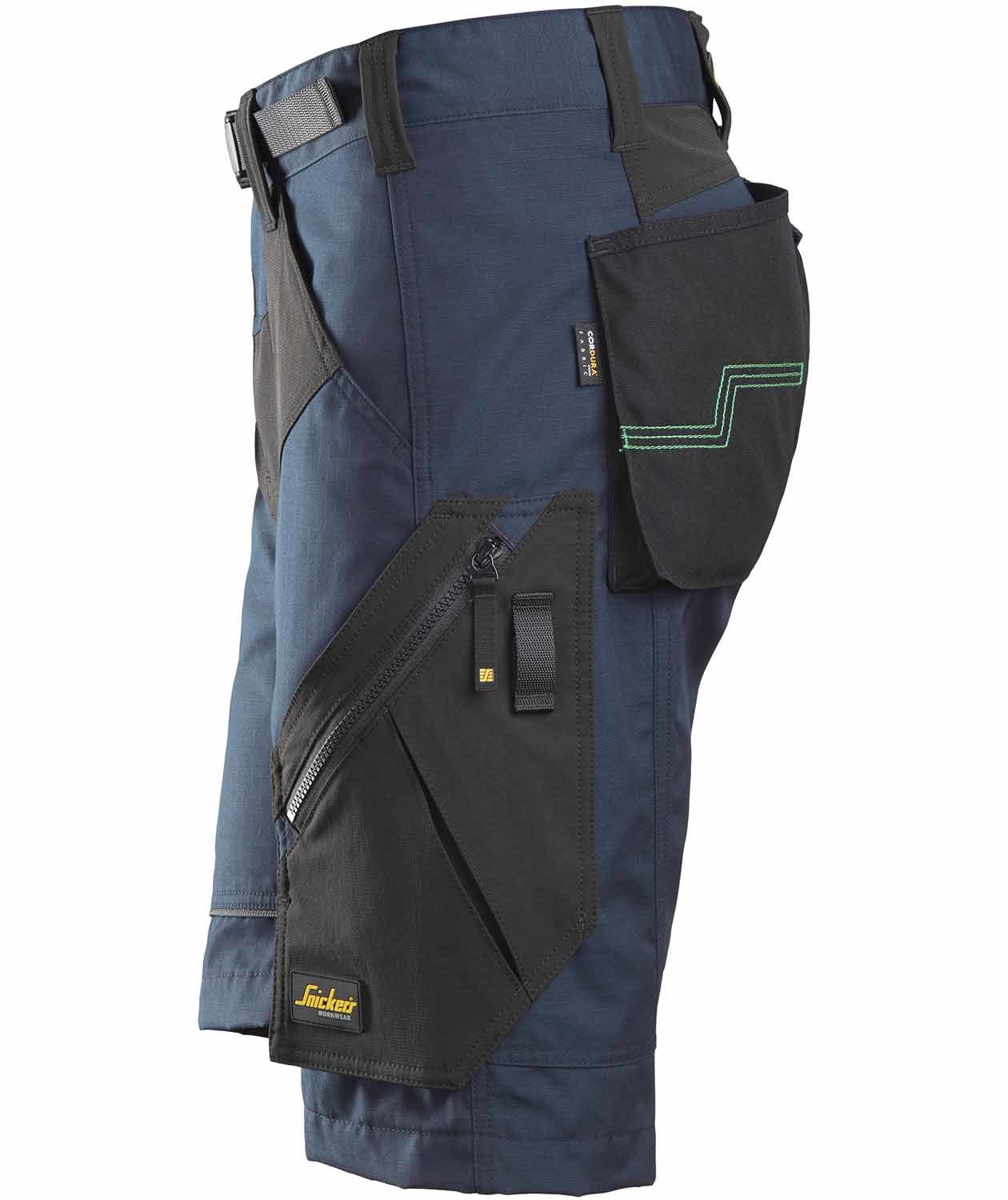 Snickers Flexiwork work shorts 6914, Navy/Black, large image number 2