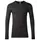 Xplor Misty baselayer trøje med merinould, Sort, Sort, swatch