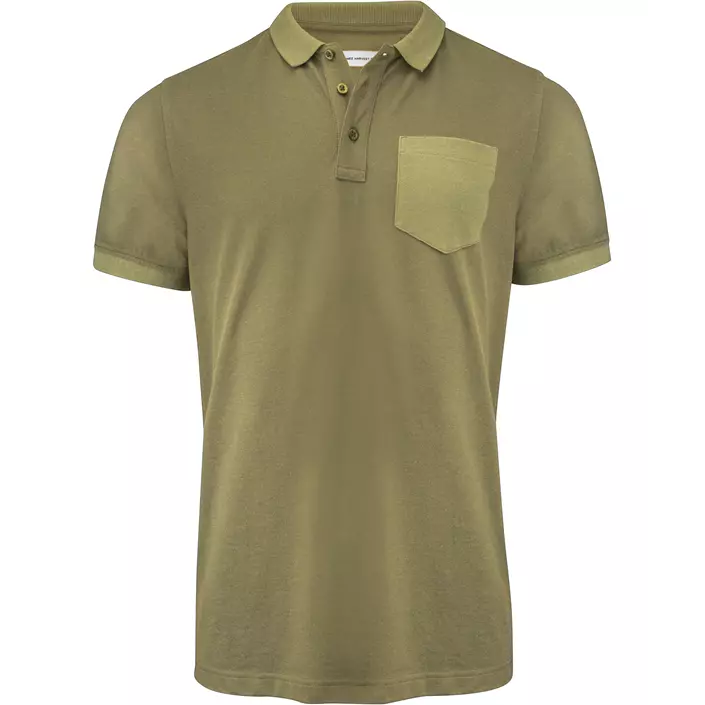J. Harvest Sportswear Pinedale polo T-shirt, Moss green, large image number 0