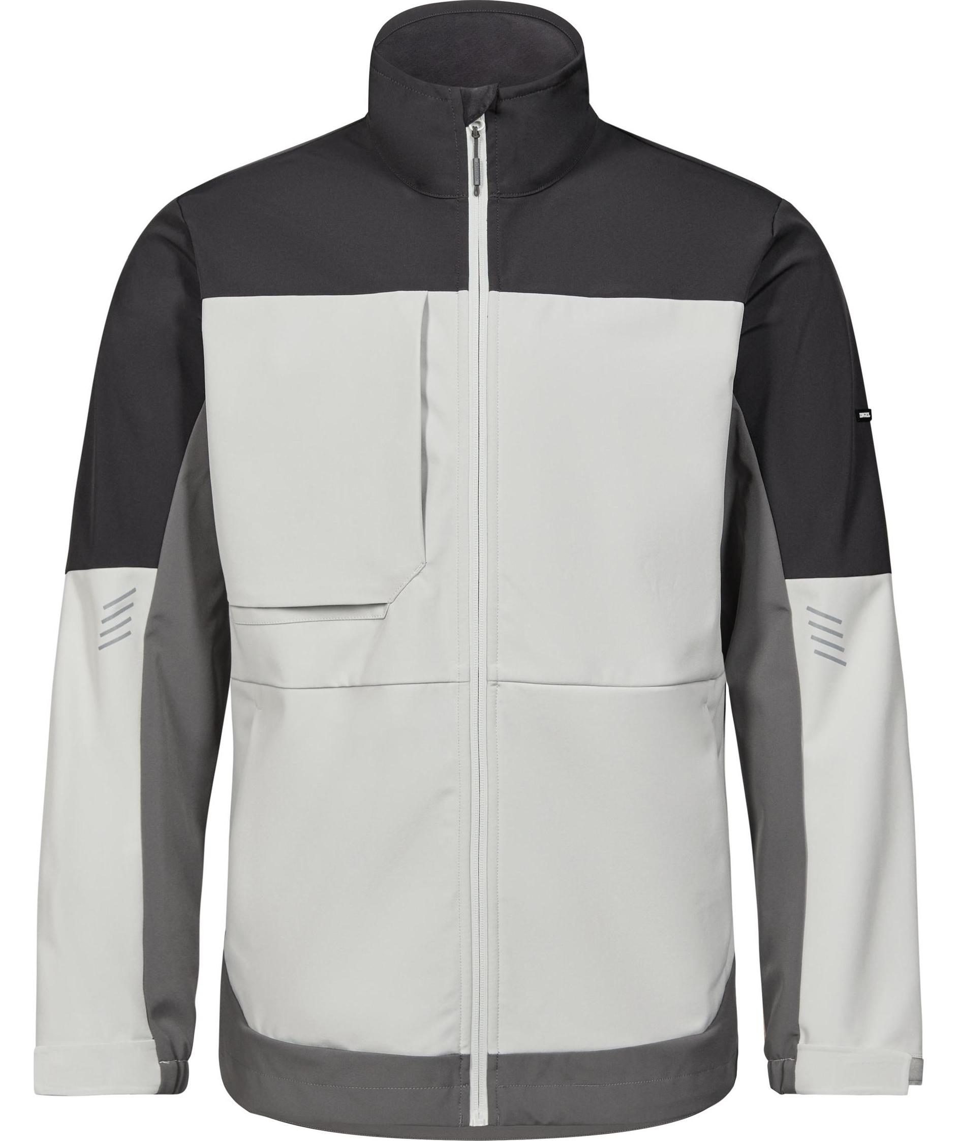 Engel Entire softshell jacket, Bone White/Anthracite Grey, large image number 0