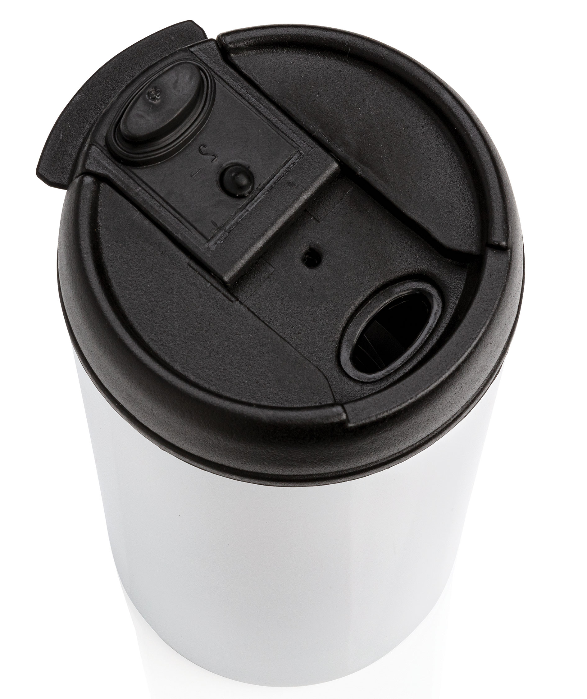 Metro thermal mug 0,3 L, White