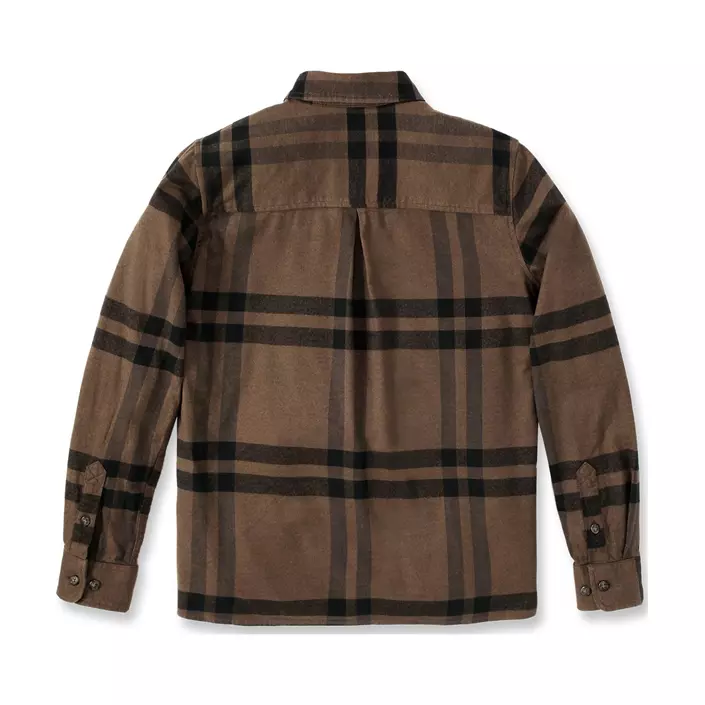 Carhartt flannel dameskjorte, Carhartt Brown Heather, large image number 3