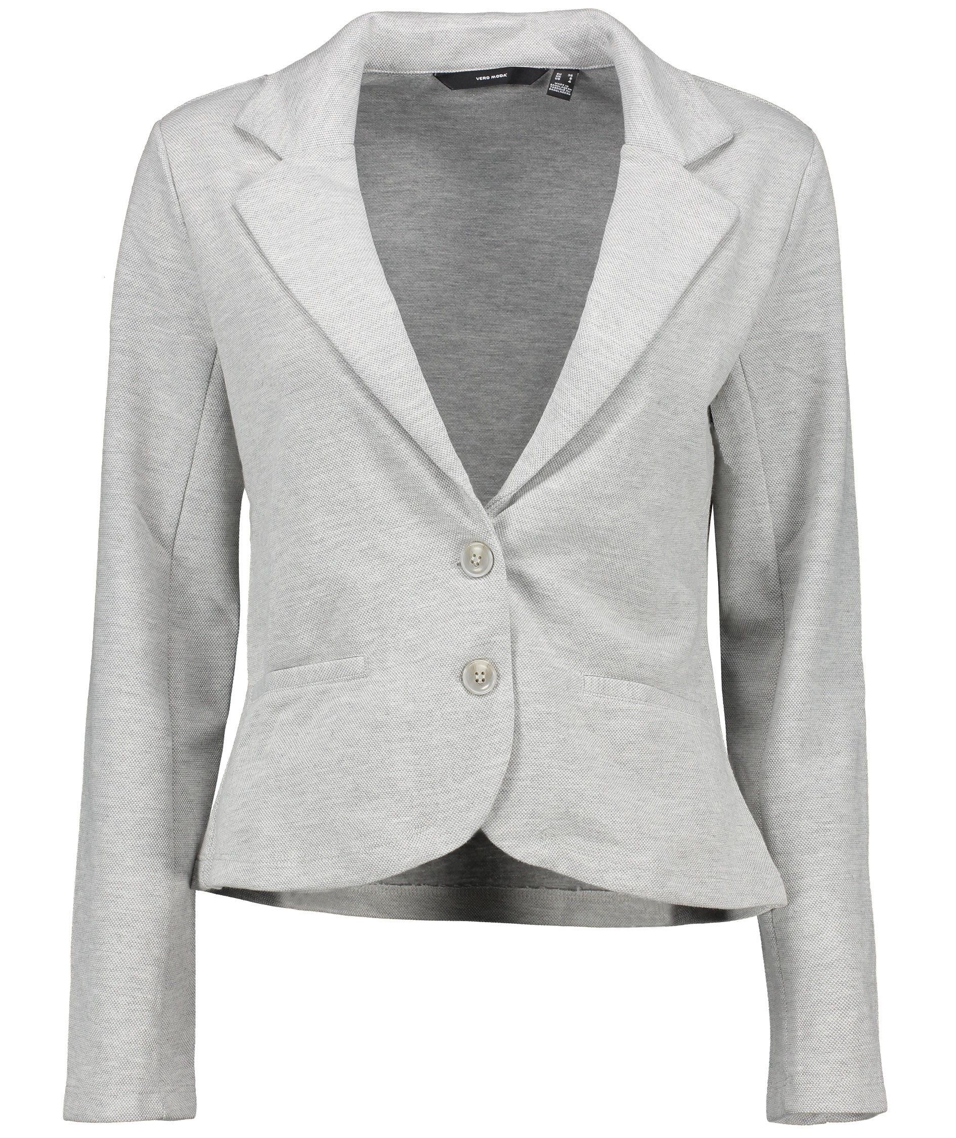 Vero Moda VMEMMA Regular Fit kavaj dam, Light Grey Melange