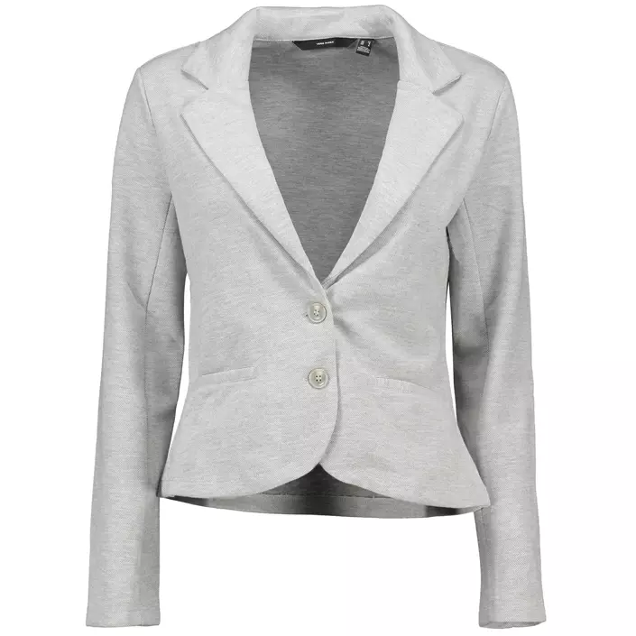 Vero Moda VMEMMA Regular Fit dameblazer, Light Grey Melange, large image number 0