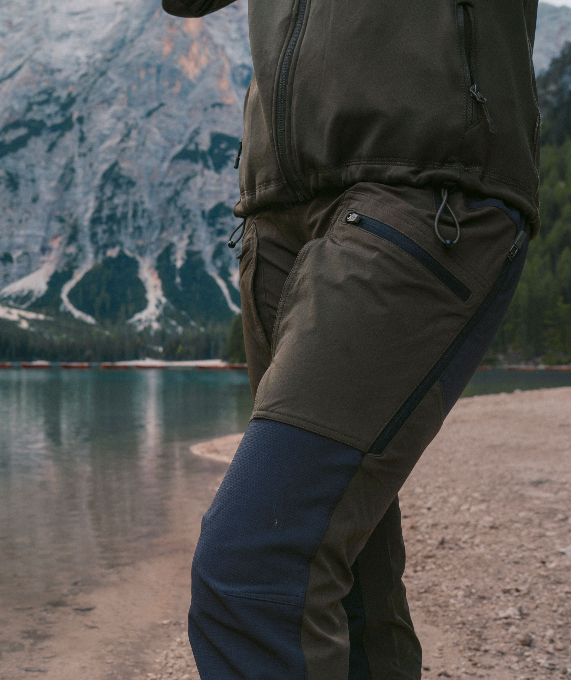 Pinewood Abisko Adventure dame jagtbukser, Moss green, large image number 9