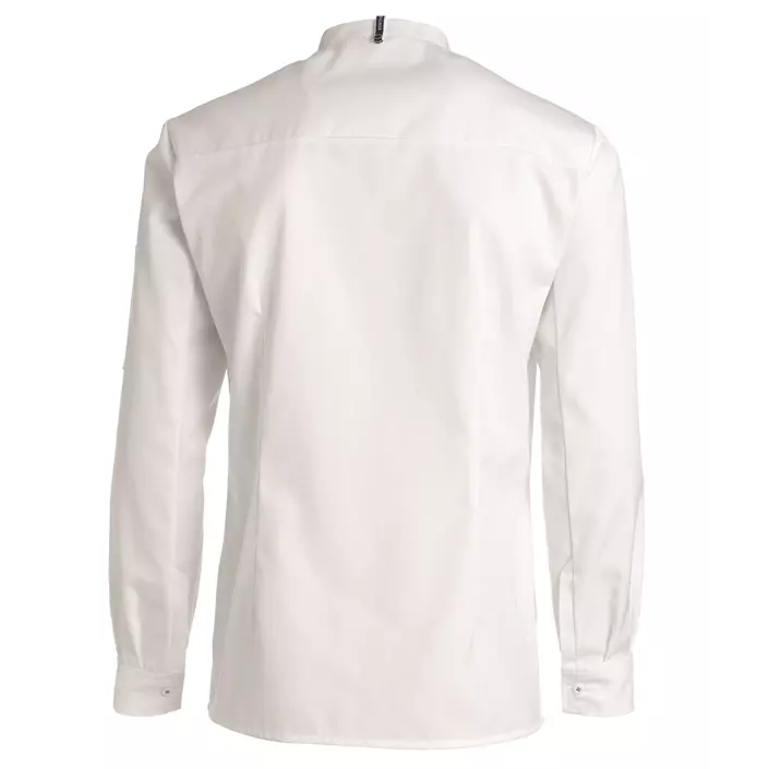 Kentaur modern fit kokkeskjorte/serveringsskjorte, Hvit, large image number 2