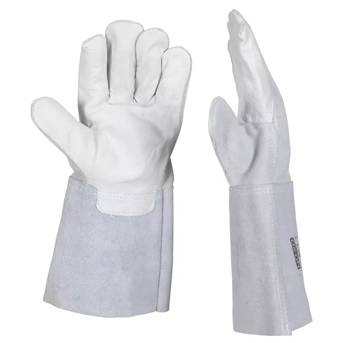 OX-ON Worker Basic 2003 welder gloves, White, White, large image number 2