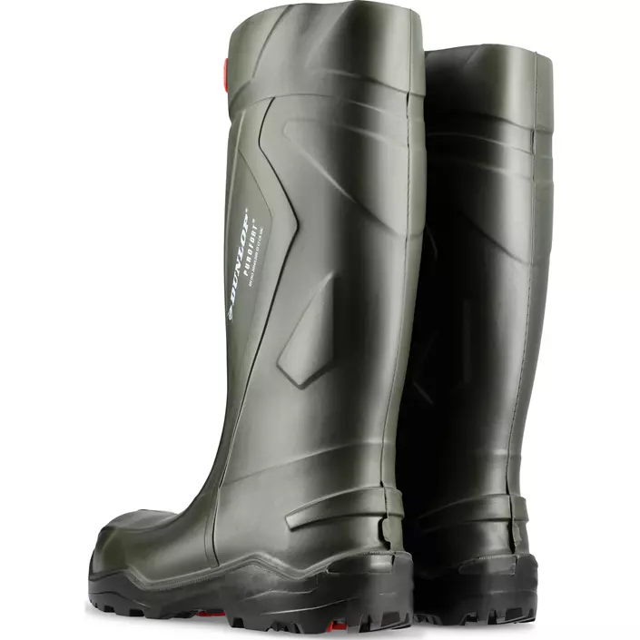 Dunlop Purofort Thermo+ safety rubber boots S5, Green, large image number 4