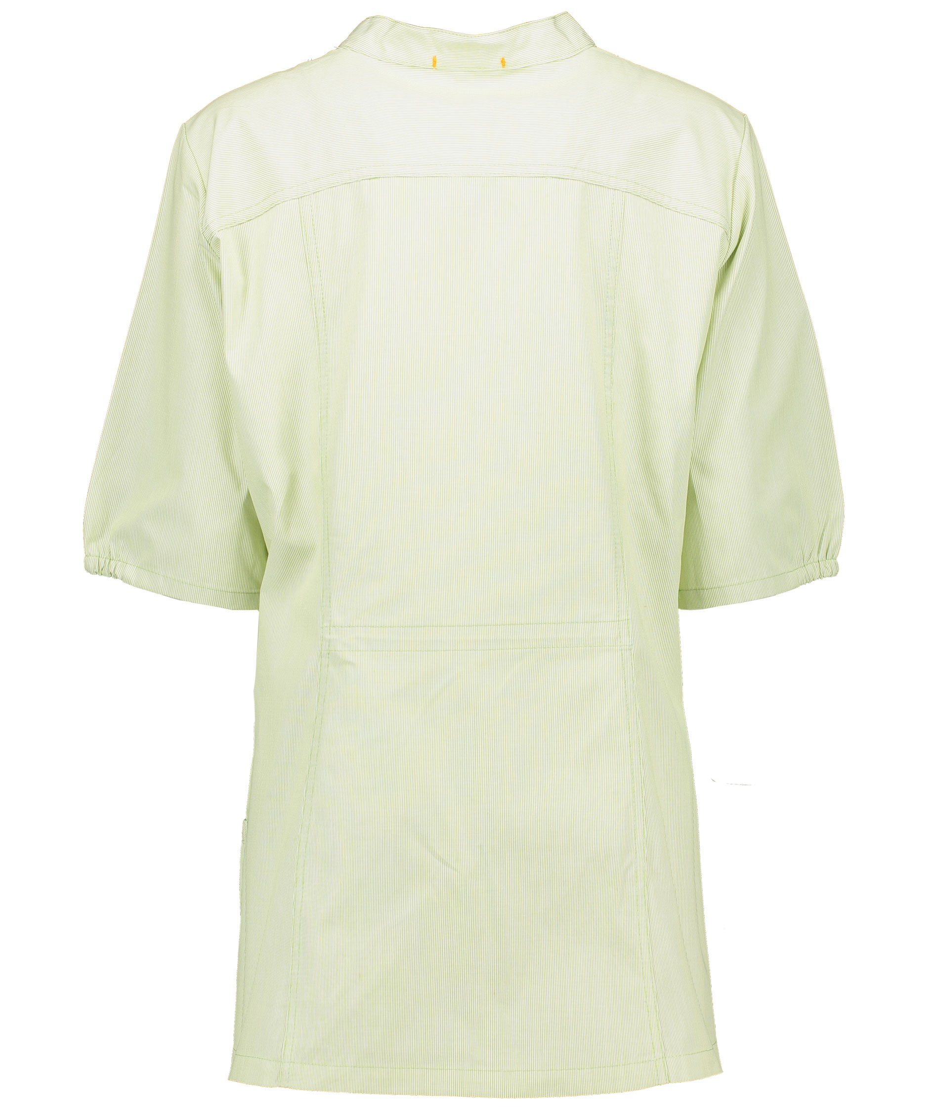 Kentaur women's tunic, Lime Green/White Striped