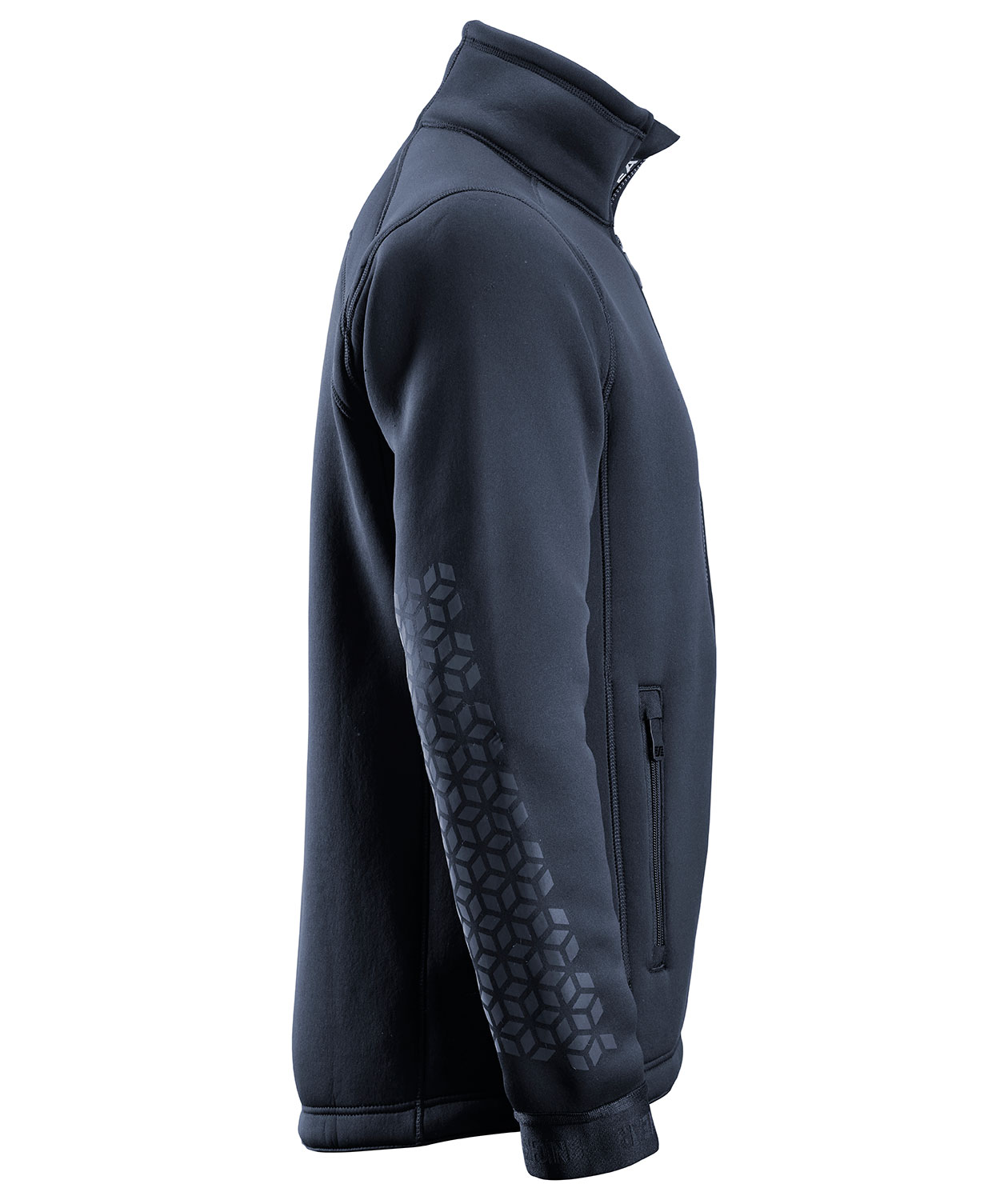 Snickers FlexiWork fleece jacket 8018, Navy, large image number 3